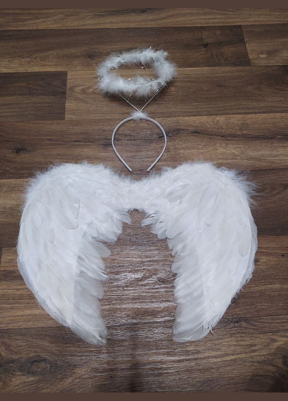 Набір ангела S німб крила перука 45*35 см No Brand (342064949)