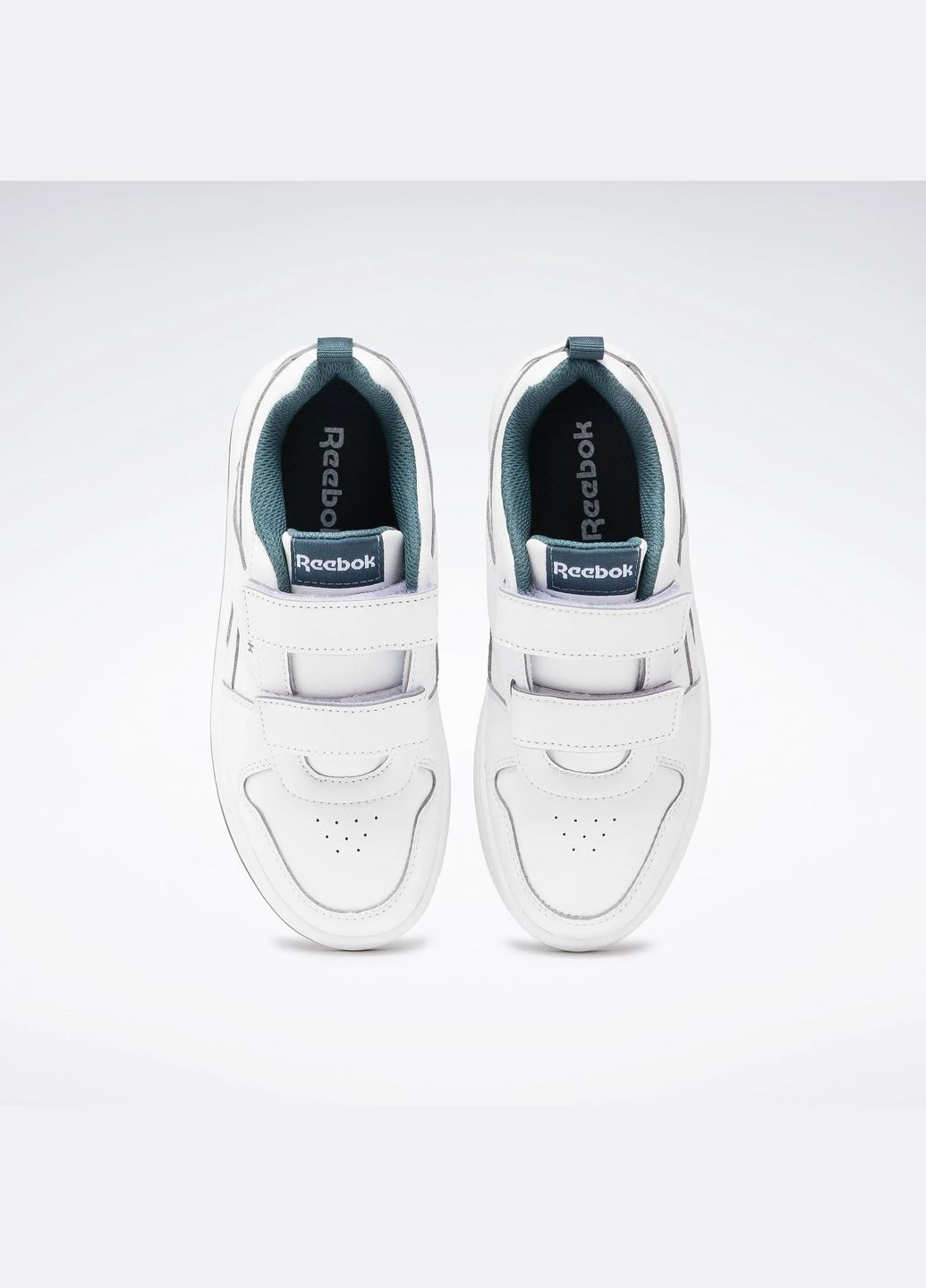 Білі всесезон кросівки royal prime 2 cloud white/hoops blue/cloud white р. 11.5/28/19см Reebok