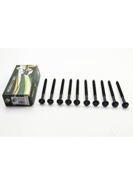 Комплект болтів з головкою системи TORX з чорного металу PSA DV4TD/DV6TED4, FORD G8DA BK3339 BGA (366191952)