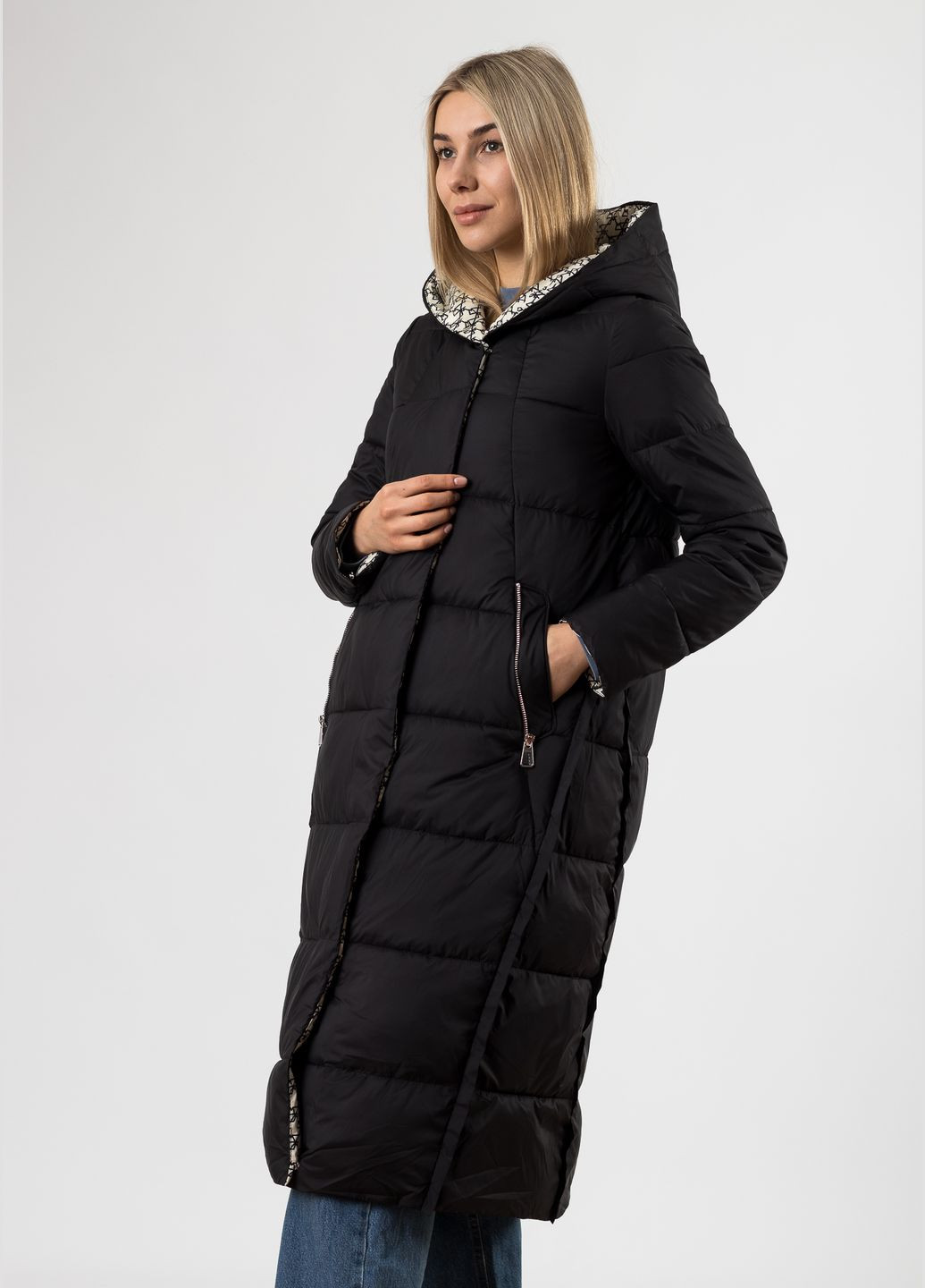 Черная куртка (к762) КОМ.2021