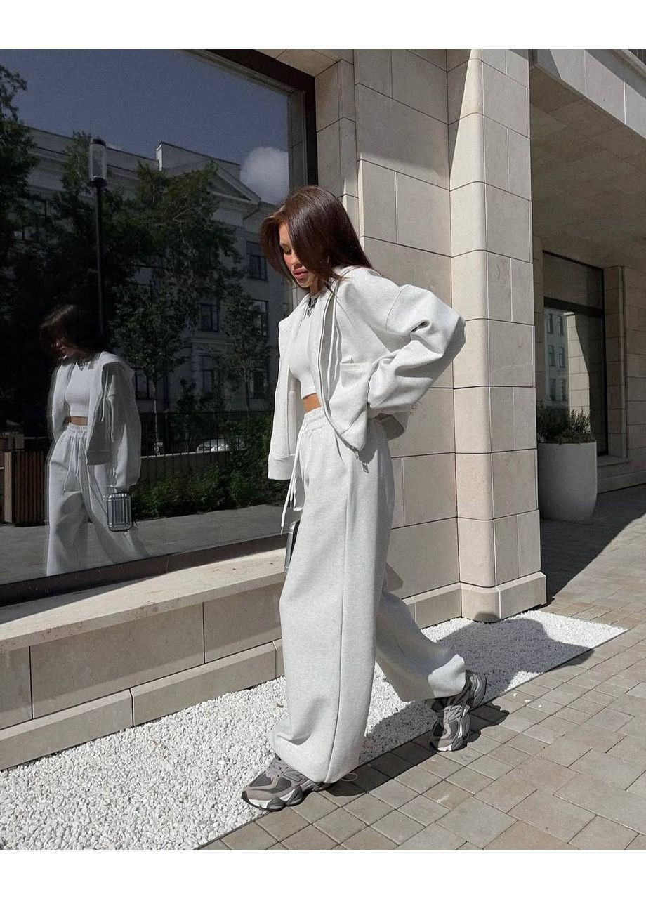 Базовый костюм на флисе More_bboutique Спортивний костюм (368636171)