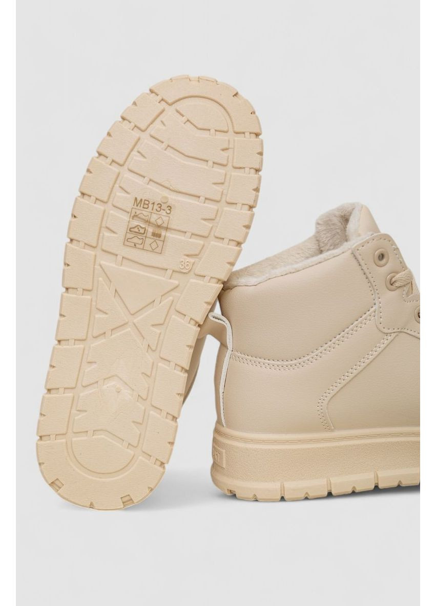 Кросівки жіночі зимові на хутрі, колір білий, 248RMB13 Ager бежеві всесезони (369972194)