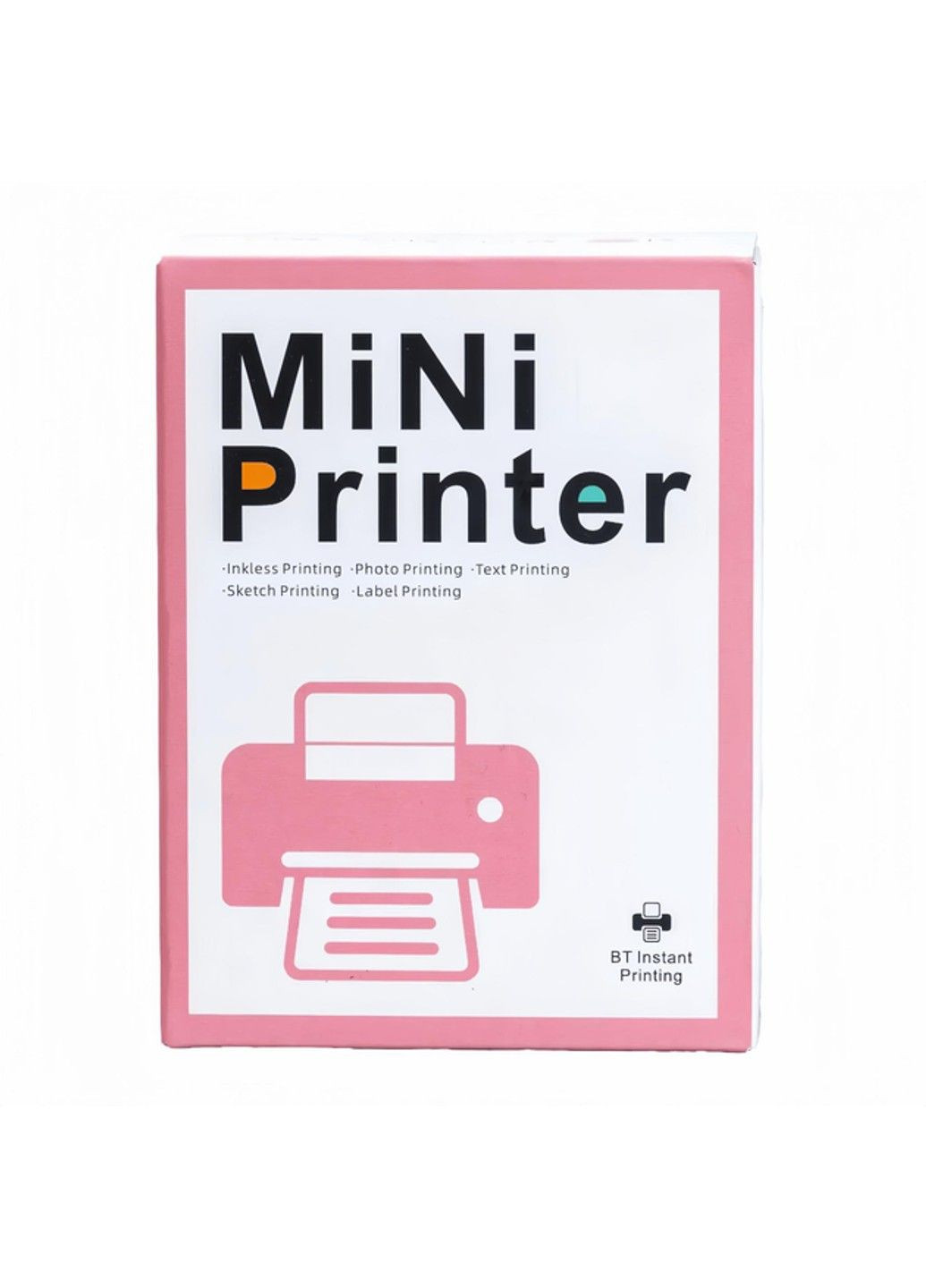 Детский портативный термопринтер Mini Printer (Голубой) No Brand (332634583)