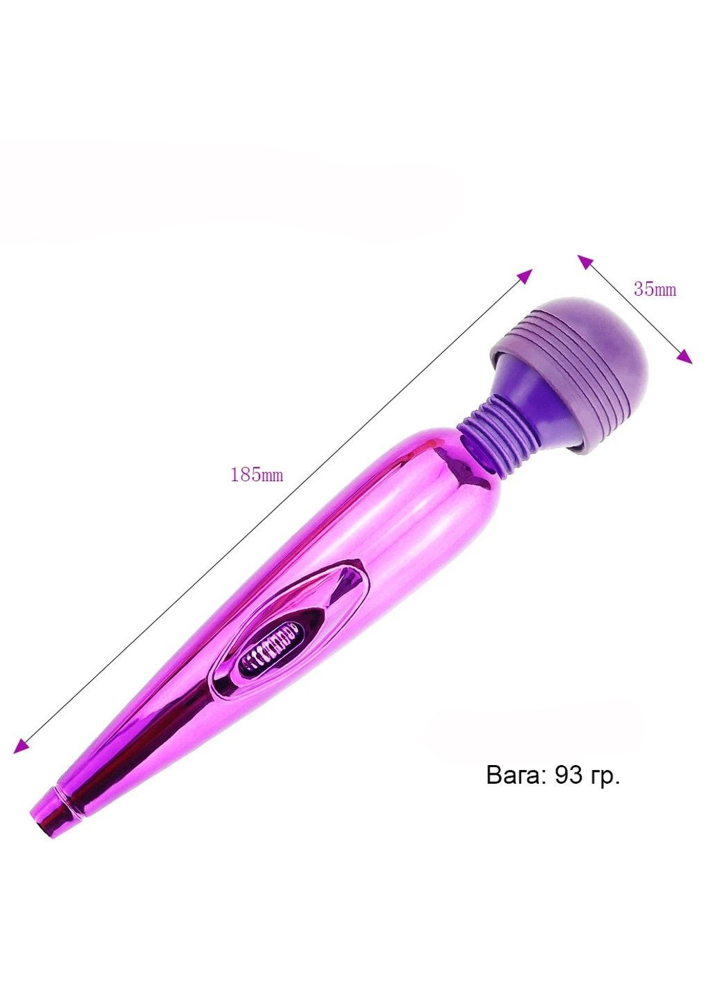 Фіолетовий вібратор для стимуляції клітора та точки “G” (USB) We Love (284279429)
