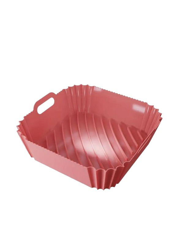 Силиконовая квадратная форма для аэрогрилей и аэрофритюрниц W-501 красный No Brand (356112284)