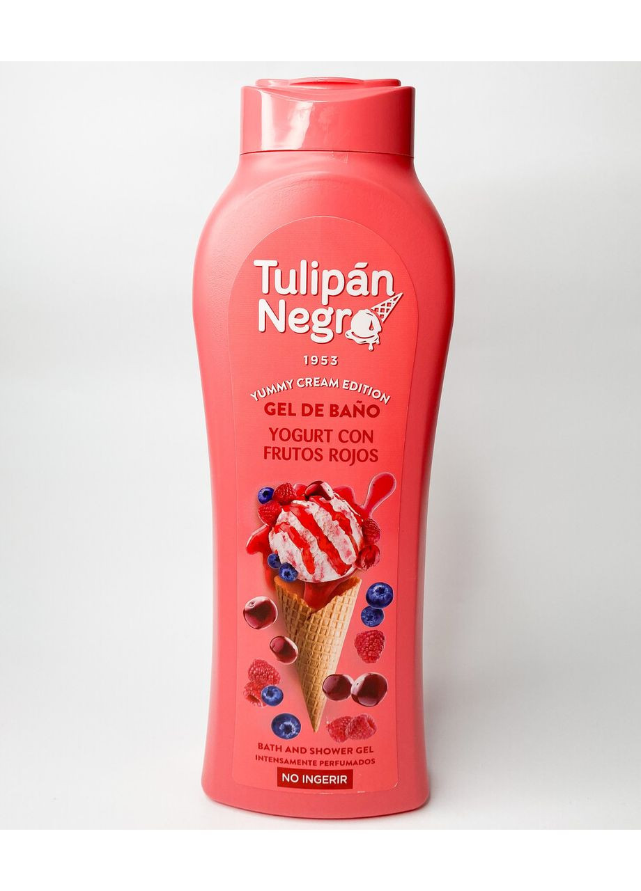 Гель для душа "Ягодный йогурт" 650мл Tulipan Negro (371140547)