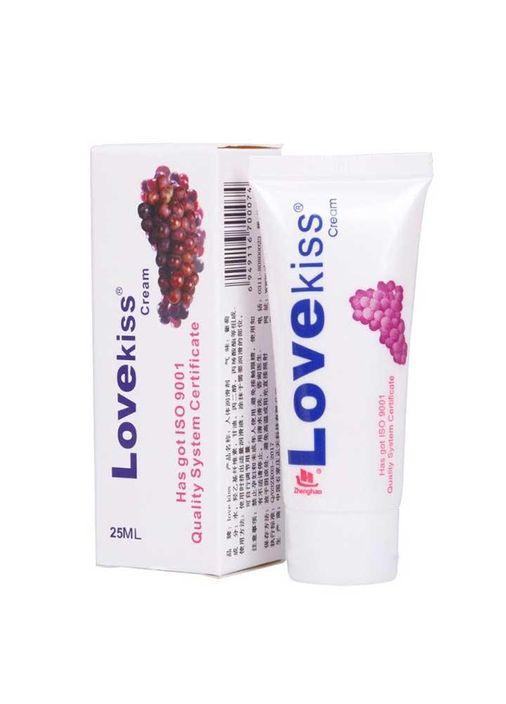 Лубрикант "Love Kiss" на водной основе 25 мл - Виноград – Интимная смазка No Brand (370611963)