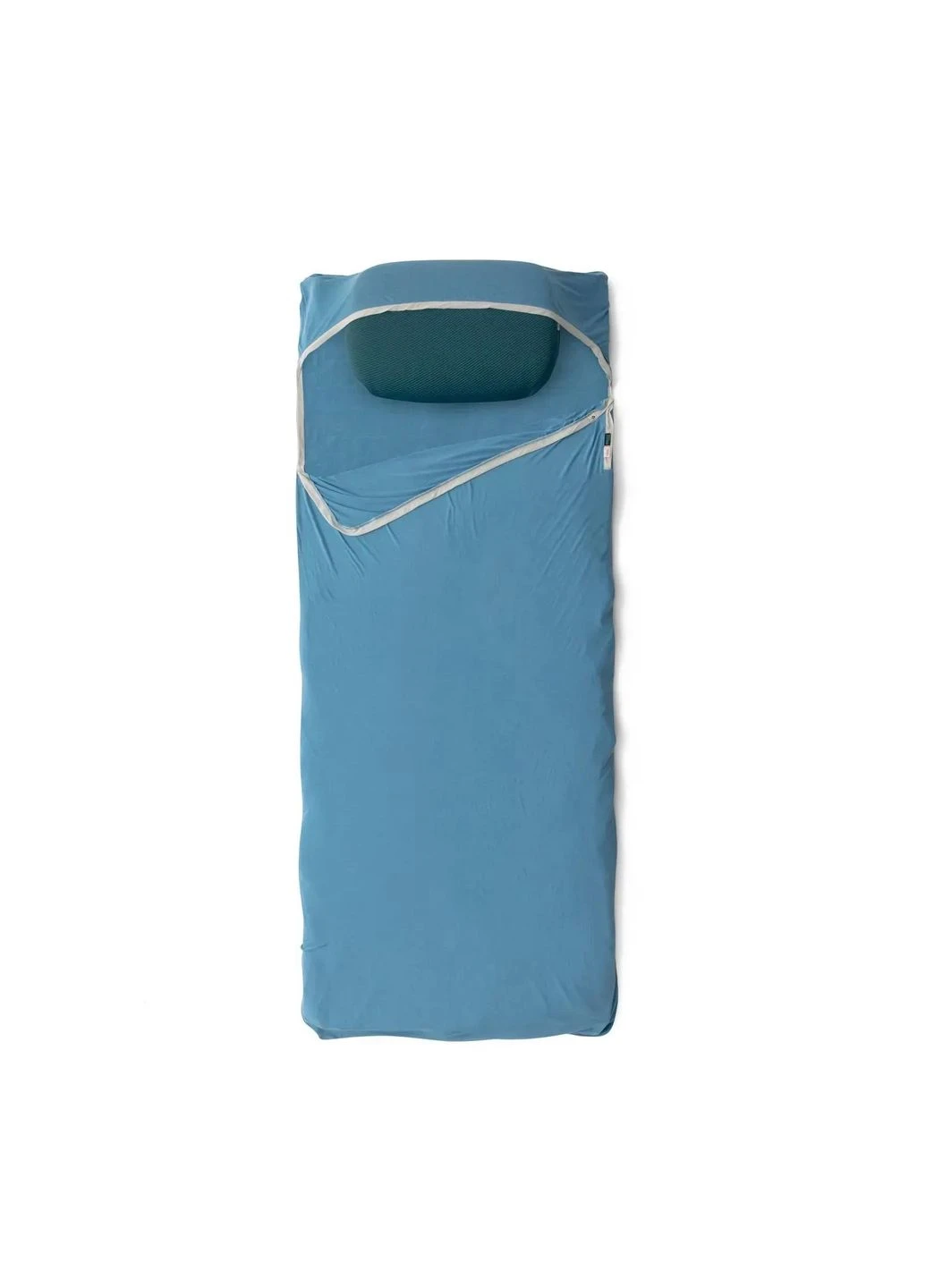 Вкладиш в спальник Breeze Lightweight Liner, Rectangular w/ Pillow Sleeve 198 см, Cendre Blue Sea To Summit (382866769)