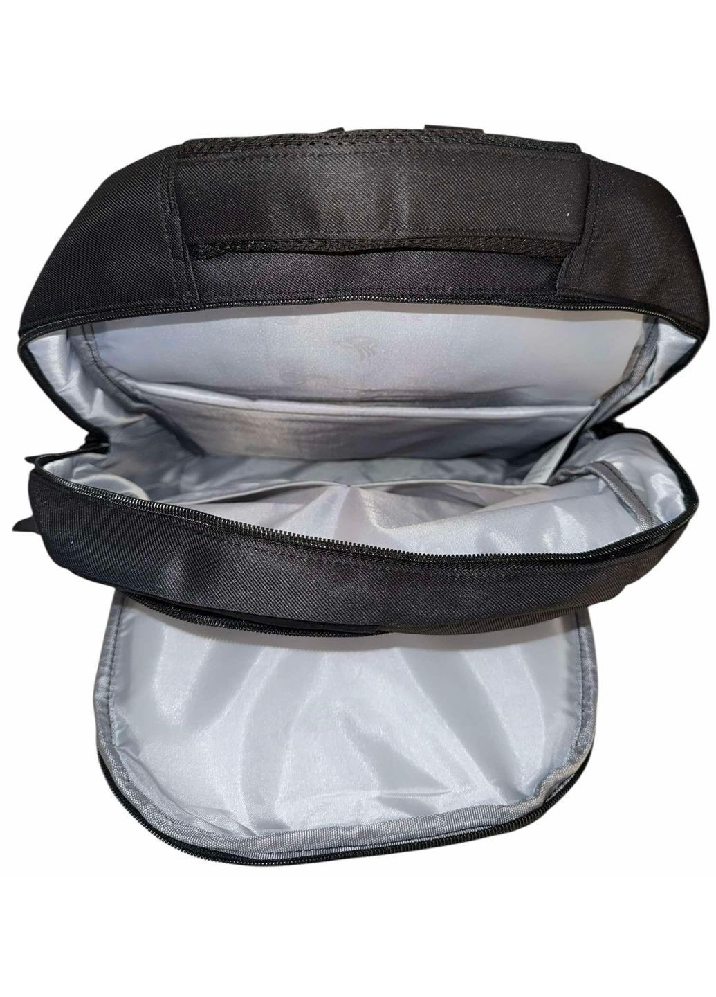 Рюкзак міський з трьома відділеннями 6239 чорний No Brand (368859141)