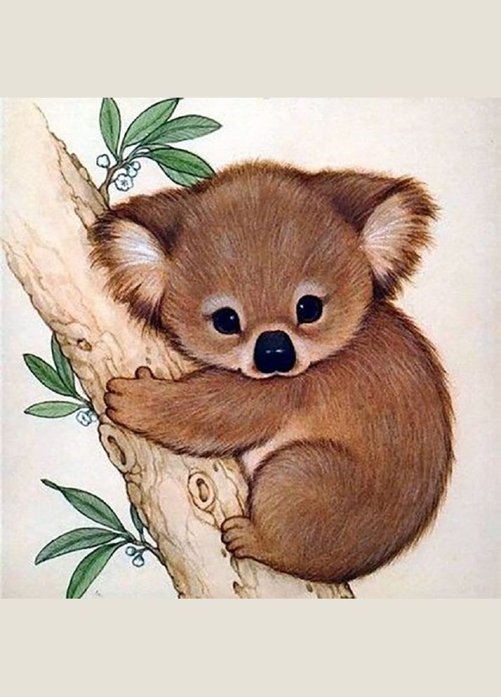 Набор алмазной вышивки "Маленький Коала" Чарівний діамант (333710286)