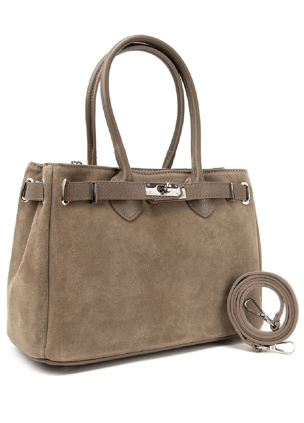 Класична жіноча сумка з натуральної замші Italy RoyalBag F-IT-8600 (335806823)