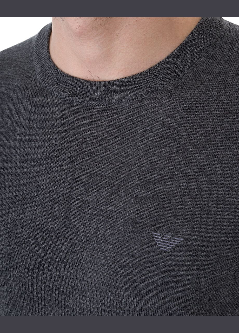 Сірий джемпер чоловічий Emporio Armani