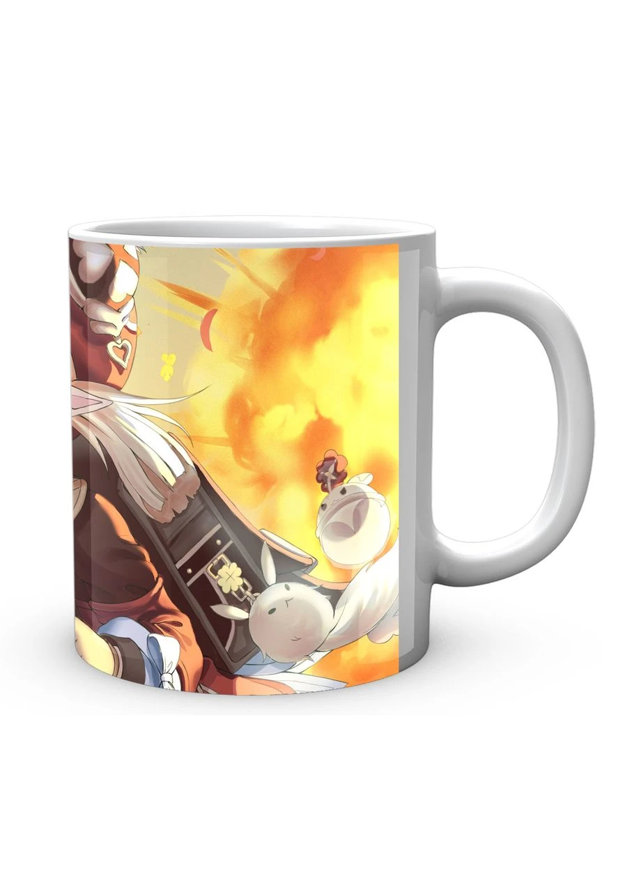 Чашка з принтом Genshin Impact Геншин Імпакт Клі GN 02.590 Кружка керамічна 0,33 GeekLand (378969141)