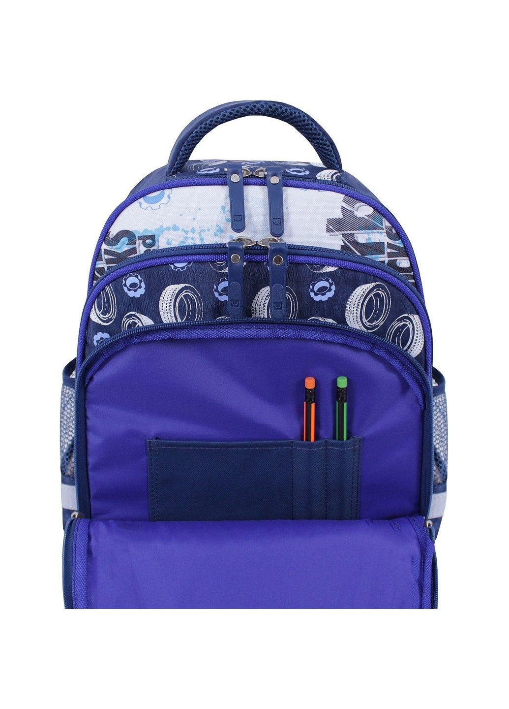 Рюкзак шкільний Mouse 225 синій 551 (0051370) Bagland (331532421)