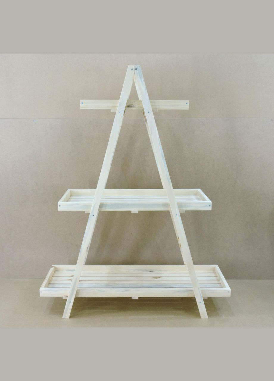 Подставка для цветов из дерева Амора бланже (ЦСТ-001801) No Brand (328228481)