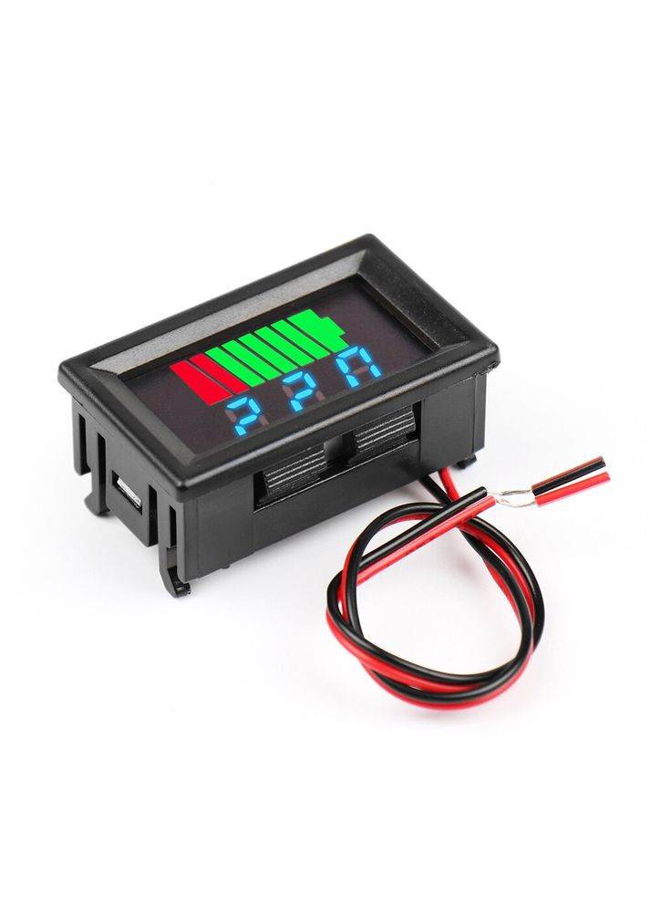Цифровой вольтметр DC 1272в - Для измерения напряжения и состояния заряда батареи аккумулятора (5002375) Clefers (300854212)