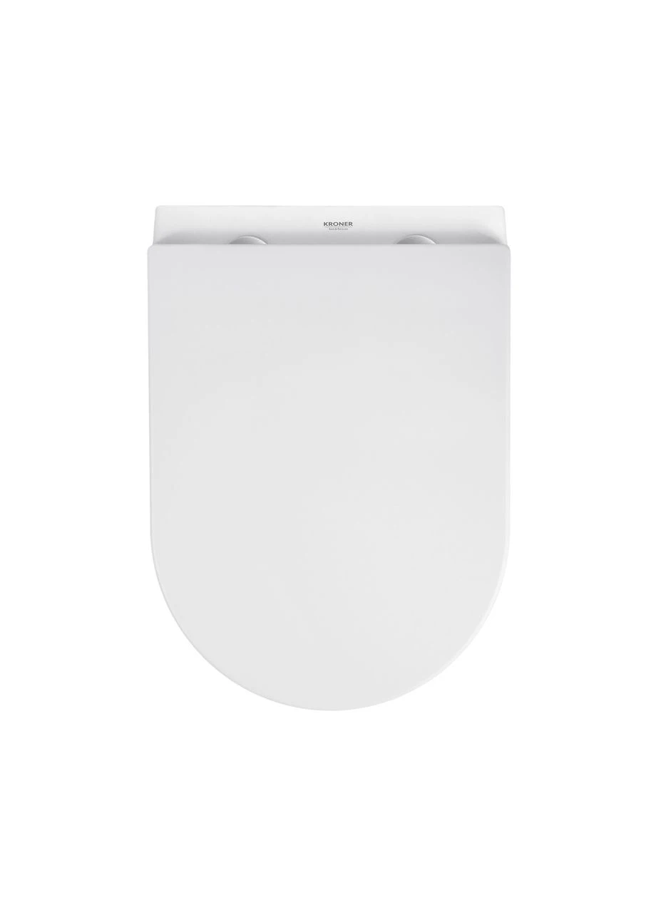 Унітаз підвісний Armada WHI513636 RIMLESS безобідковий з сидінням Slim Duroplast / Soft-close / Quick Kroner (394220005)