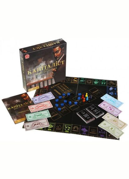 Настільна гра "Капіталіст" колір різнокольоровий 00-00042283 Arial (314889025)