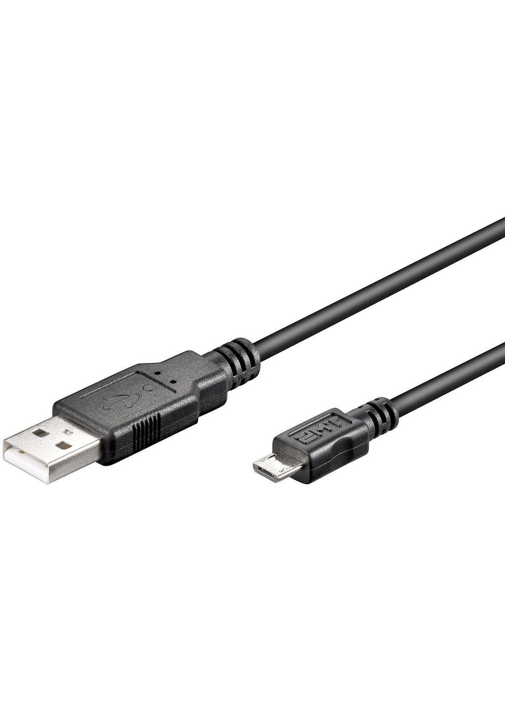 Кабель пристроїв USB2.0 A microB M/M (тато/тато) 0.6m AWG28 2xShielded D=4.0mm Cu Goobay (369645531)