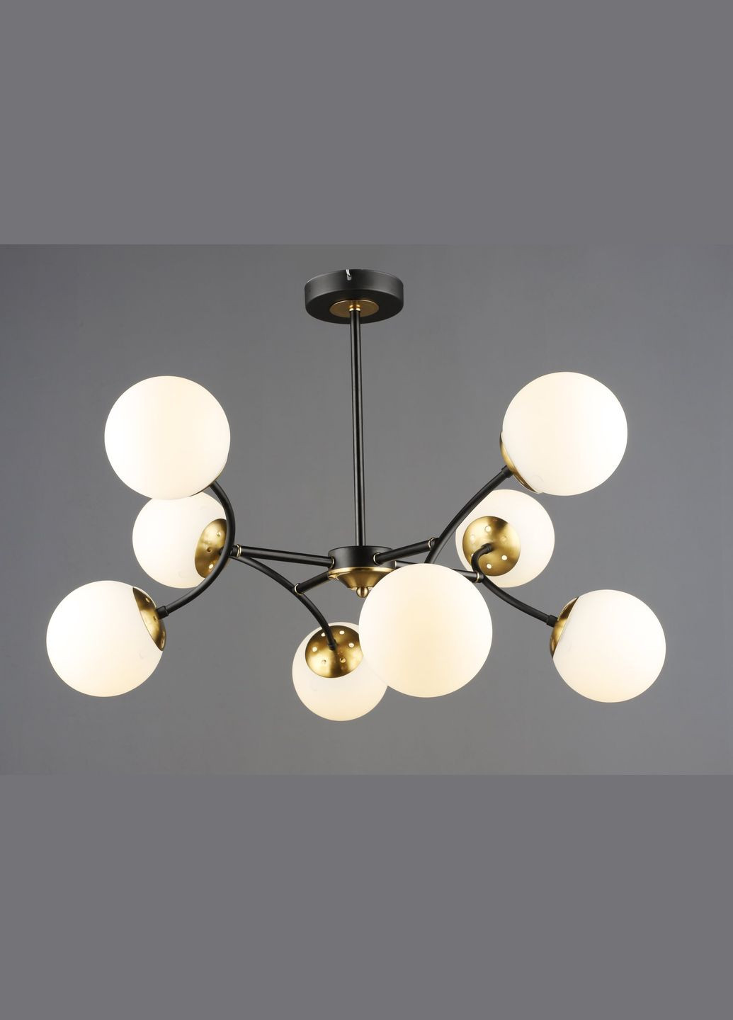 Люстра молекула B N6612/8 Черный+Медь Valeso (353746947)