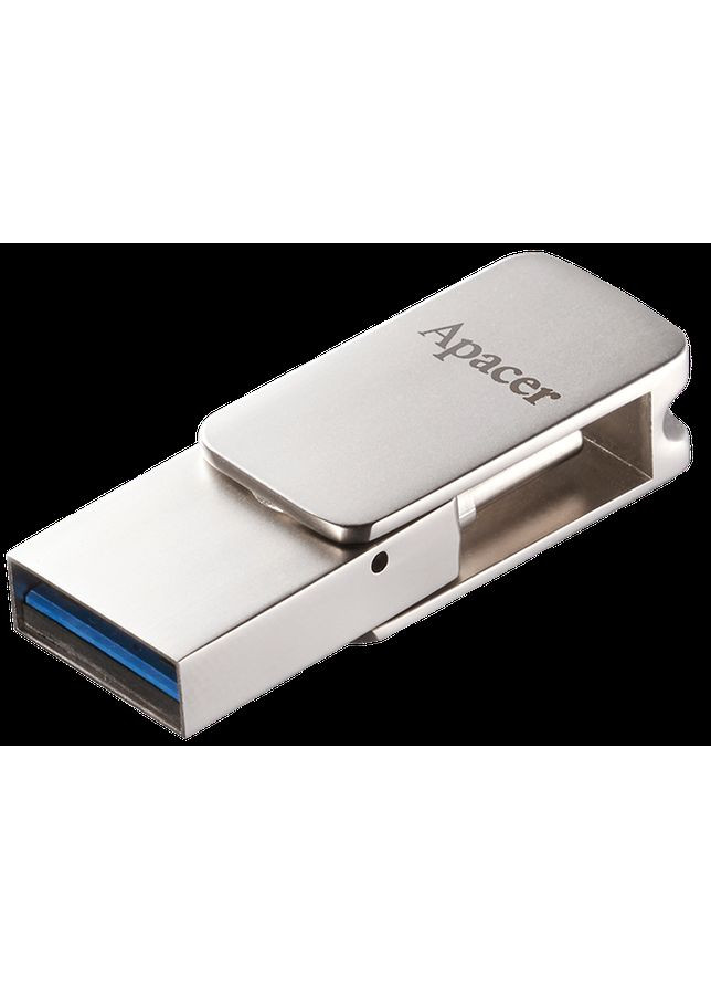 Флеш-накопичувач AH118 64GB Type-C Mobile USB 3.2 Silver (7231311) Apacer (383147923)