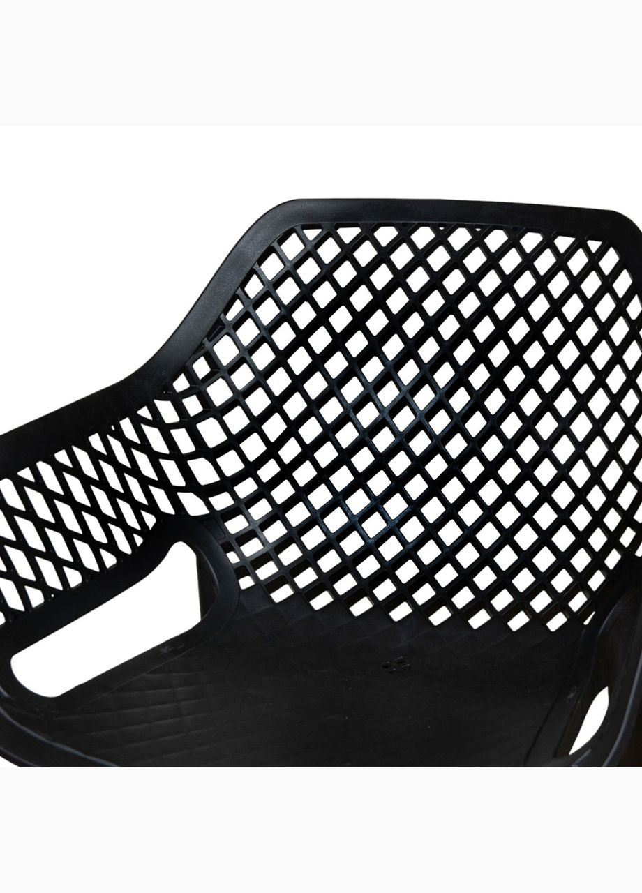 Стілець садовий пластиковий Aria, графіт Bica (335367386)