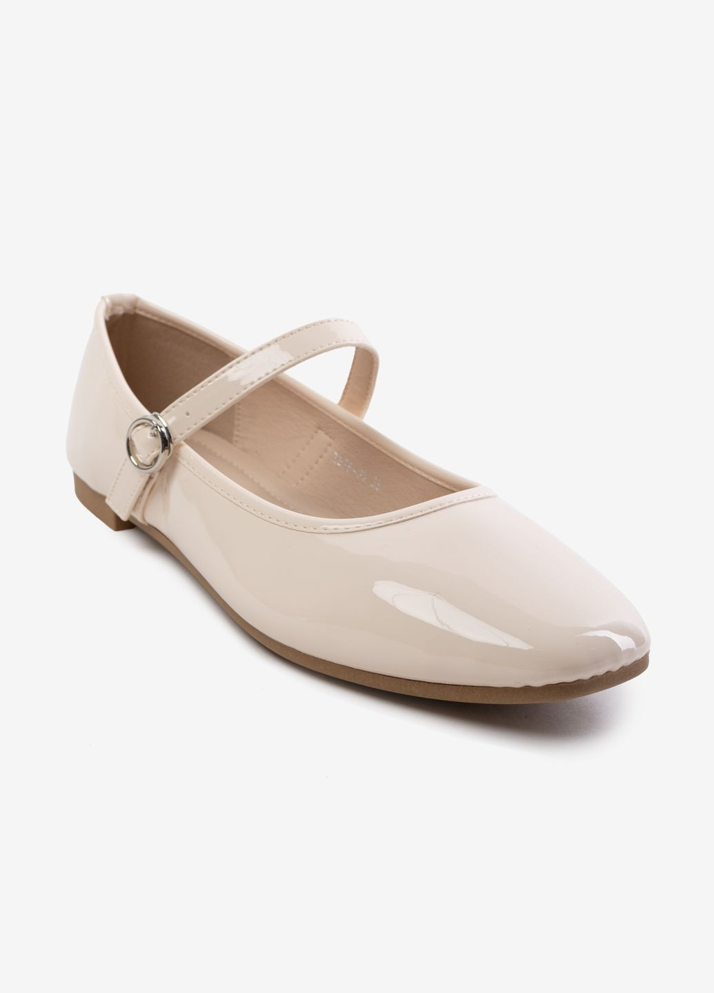 Жіночі балетки жіночі zs28-03 бежеві лаковані 346097 Power | бежеві (331737557)