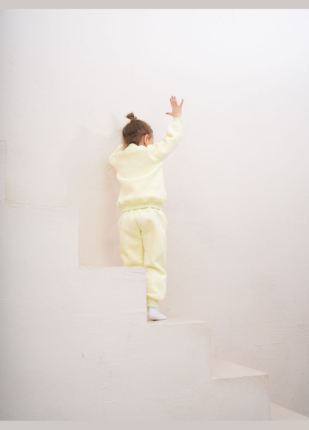 Світло-жовтий демісезонний костюм дитячий утеплений it’s me з кишенями лимонний It's ME ONE