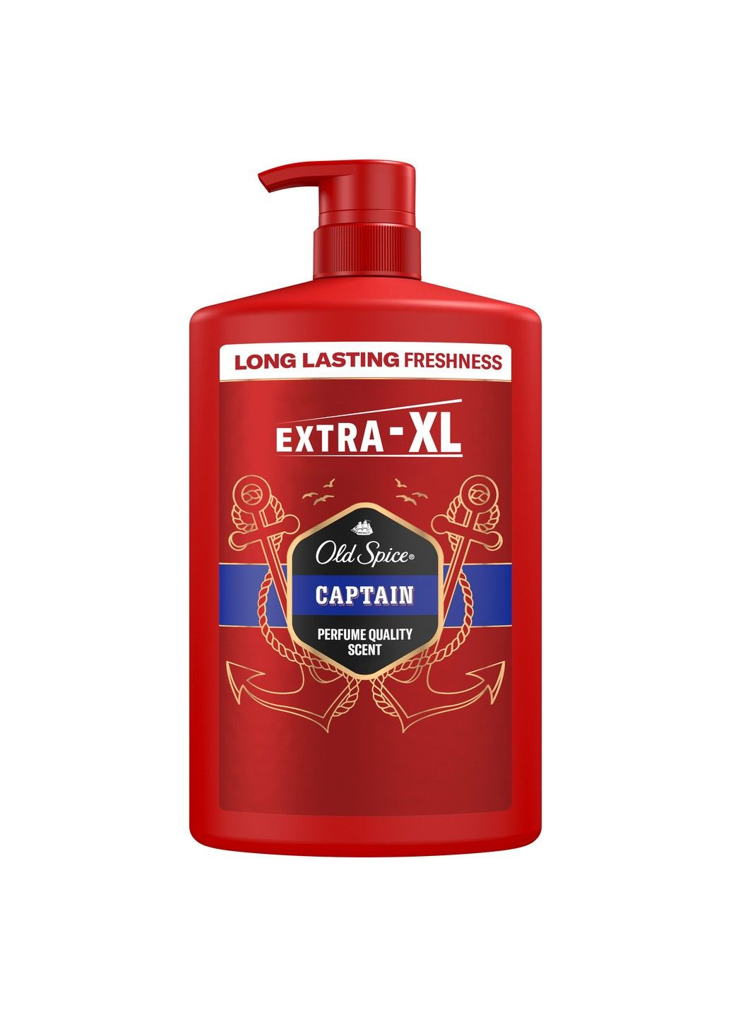 Гель для душу + шампунь 3-в-1 Captain 1000 мл Old Spice (304559067)