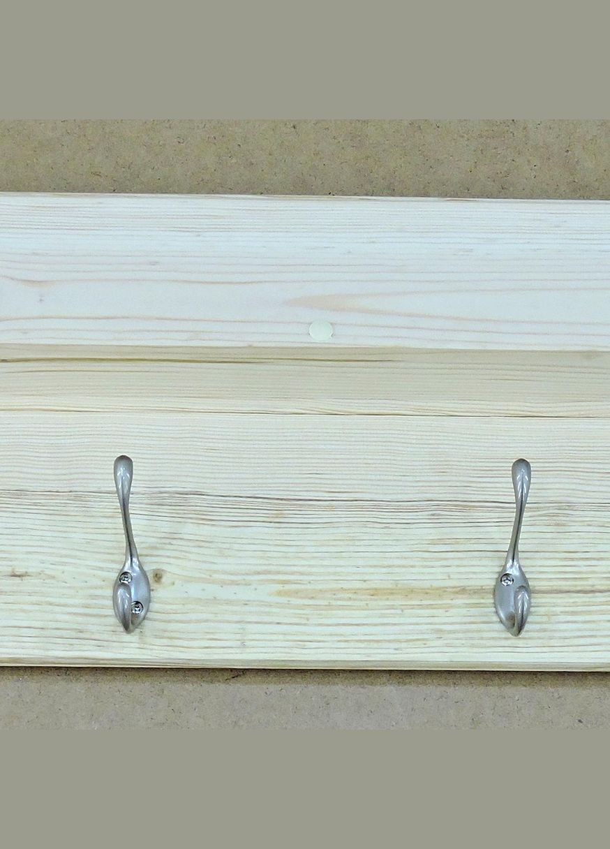 Вішалка для одягу з дерева Саскатун бланже (ВДО-000801) No Brand (327847381)