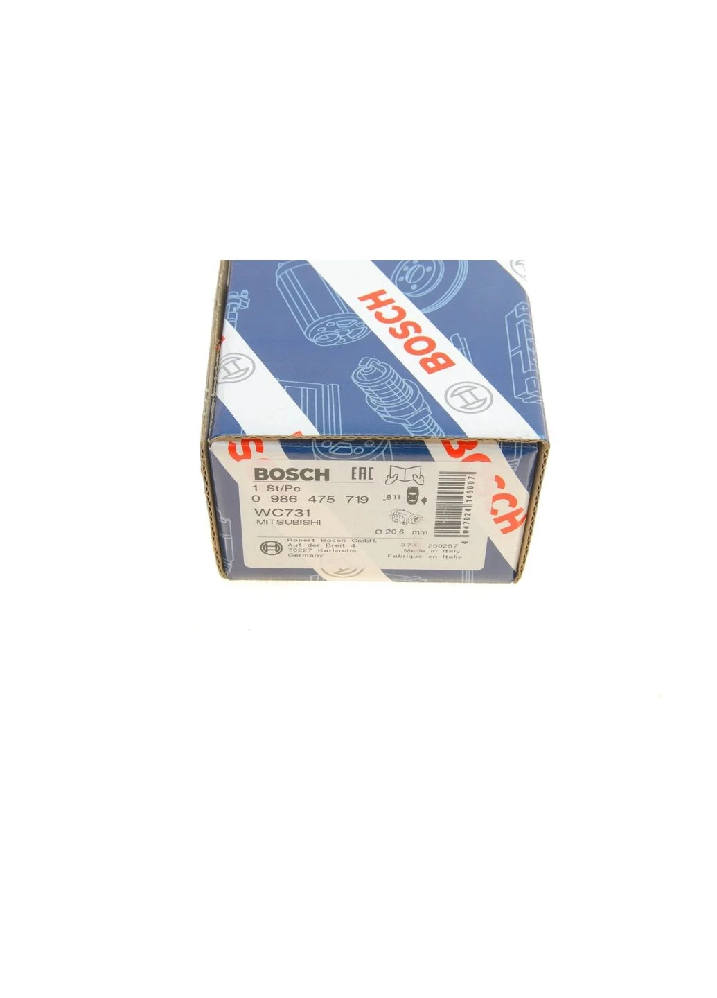 Цилиндр тормозной (задний) Mitsubishi L300 81-06/Pajero 82-06 (d=20.6mm) 0 986 475 719 (opt-om) Bosch (360489097)