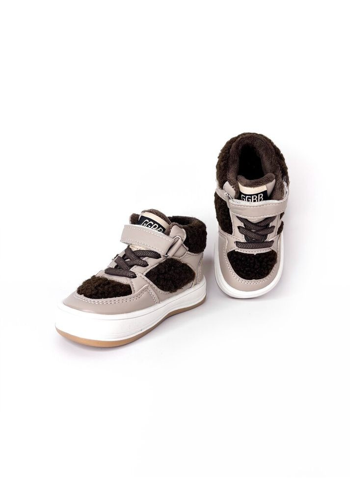 Демісезонні черевики хайтопи 22 р 14 см коричневий артикул Д195 GFB (304252639)