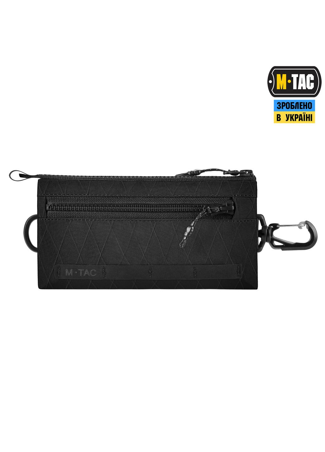 Кошелек горизонтальный с карабином X-PAC Elite Black M-TAC (326973882)