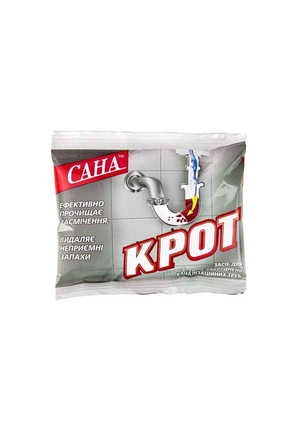 Средство для прочистки канализации «Кротсухая» 70г ТМ Сана (304262973)