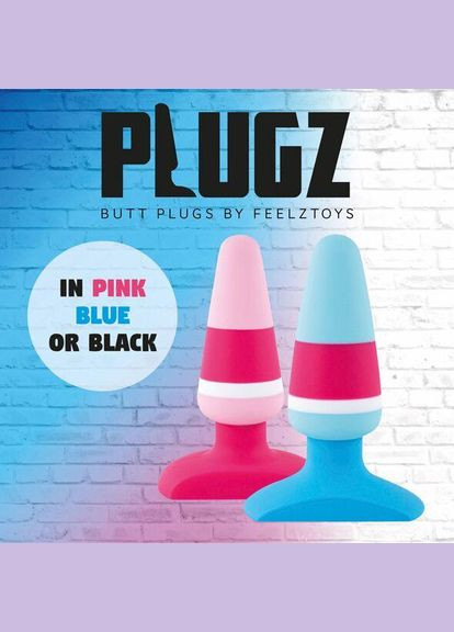Анальная пробка - Plugz Butt Plug Colors Nr. 1 FeelzToys (293959598)