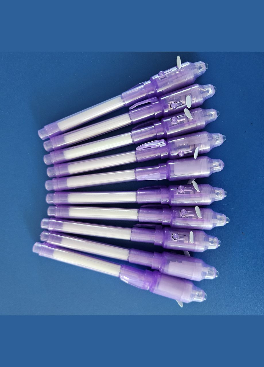 Ручка УФ однотонна з невидимим чорнилом і ультрафіолетовим ліхтариком (penUV1) A.G. (320673526)