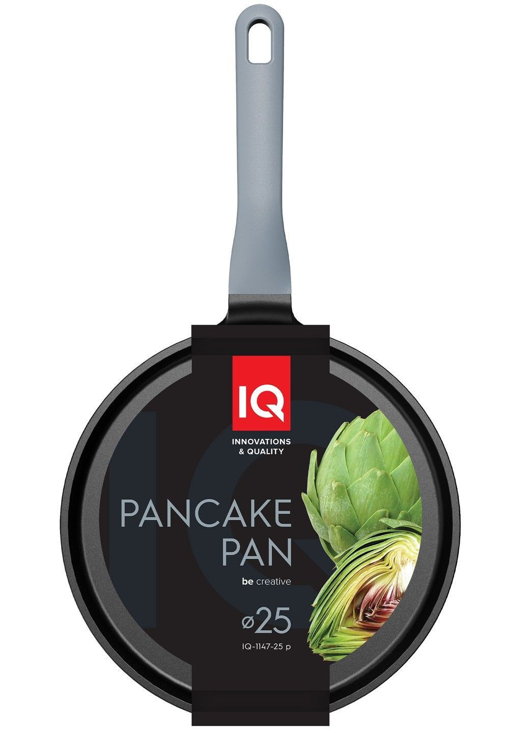 Сковорода Be Creative для блинов 25 см б/крышки (-1147-25 p) IQ (365275725)