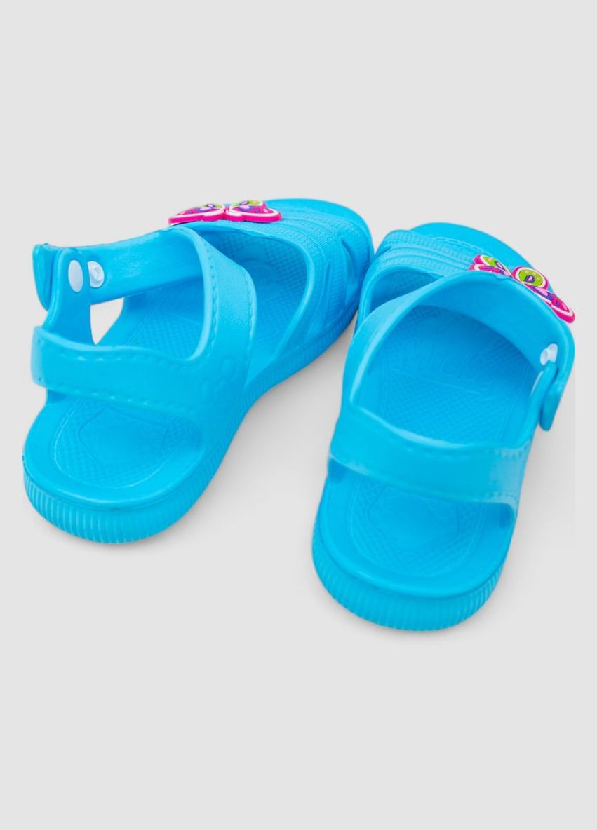 Синие сандалии для девочки Ager