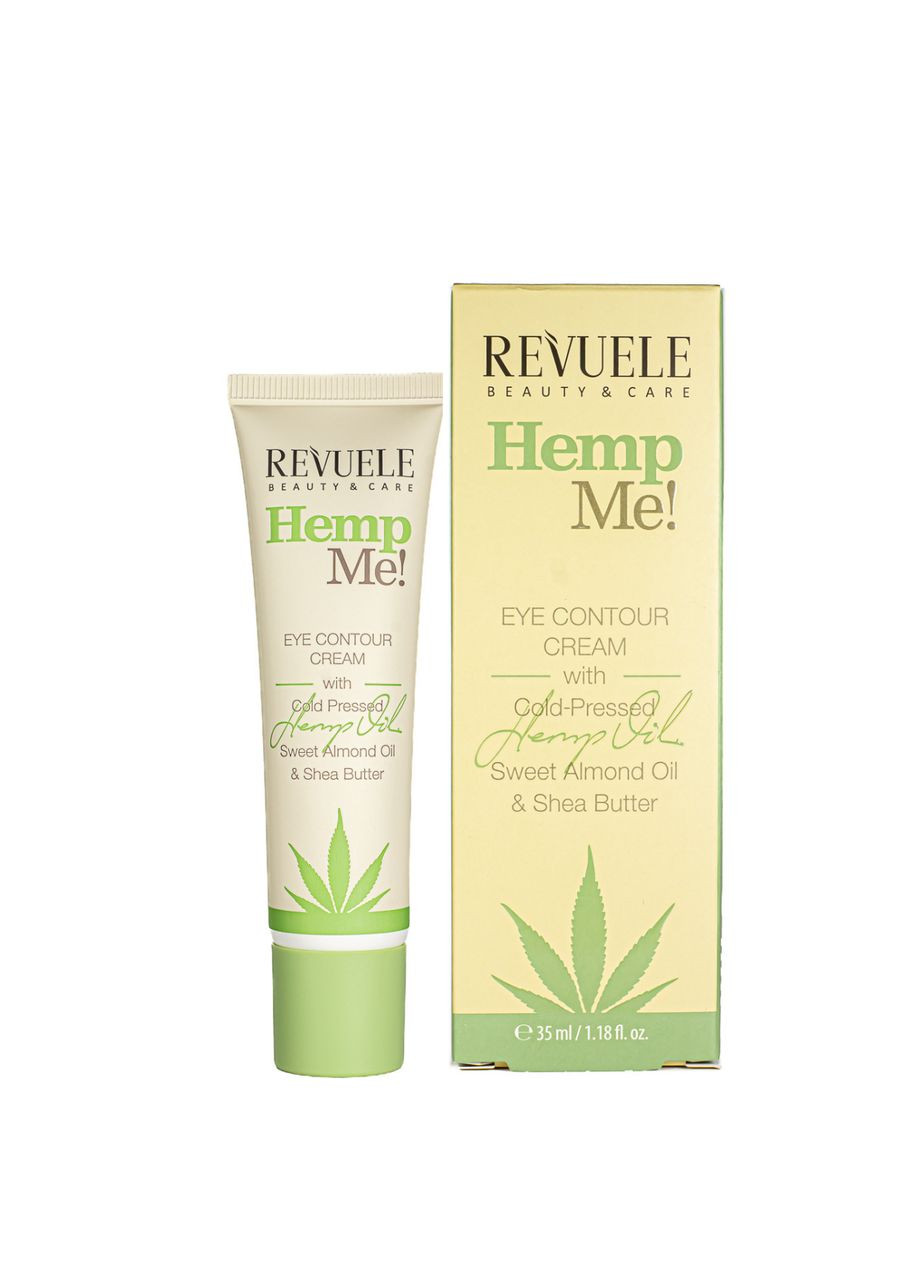 Крем для контура глаз Hemp Me с конопляным маслом 35 мл REVUELE (358222748)
