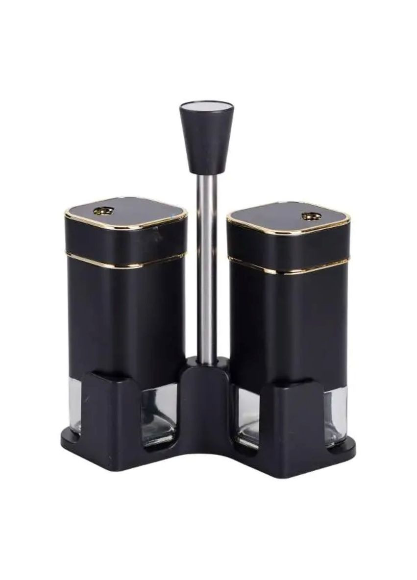 Набор для специй на подставке 2 баночки для соли и перца по 120 мл. Yiwu (363985960)