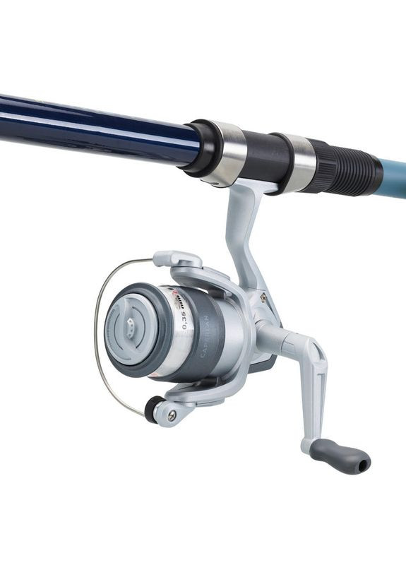 Набір Вудлище/Спінінг з Котушкою та Набір Блесен 3,5 м для Ловлі Риби Caperlan (336550130)