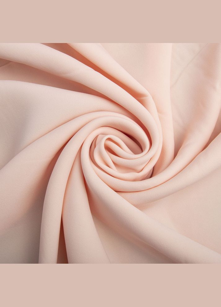 Ткань костюмная креп светлый абрикос Barbie (306459041)