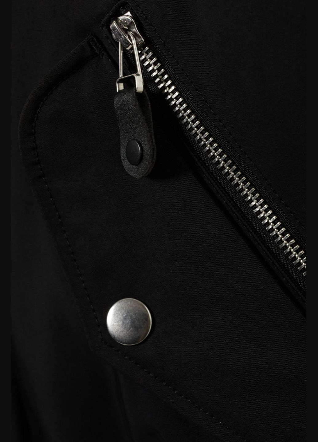 Черная зимняя куртка Weekday