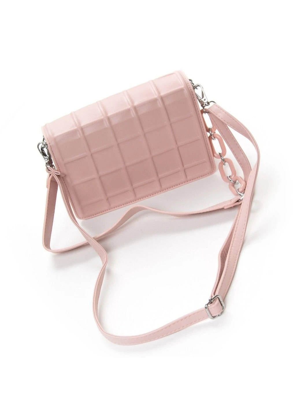 Жіноча сумочка зі шкірозамінника 22 6176 pink Fashion (323581344)