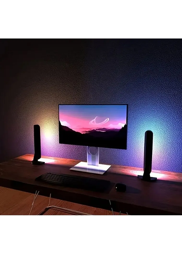 Світлодіодні RGB панелі для підсвічування монітора або телевізора DF-078 пара No Brand (368785941)