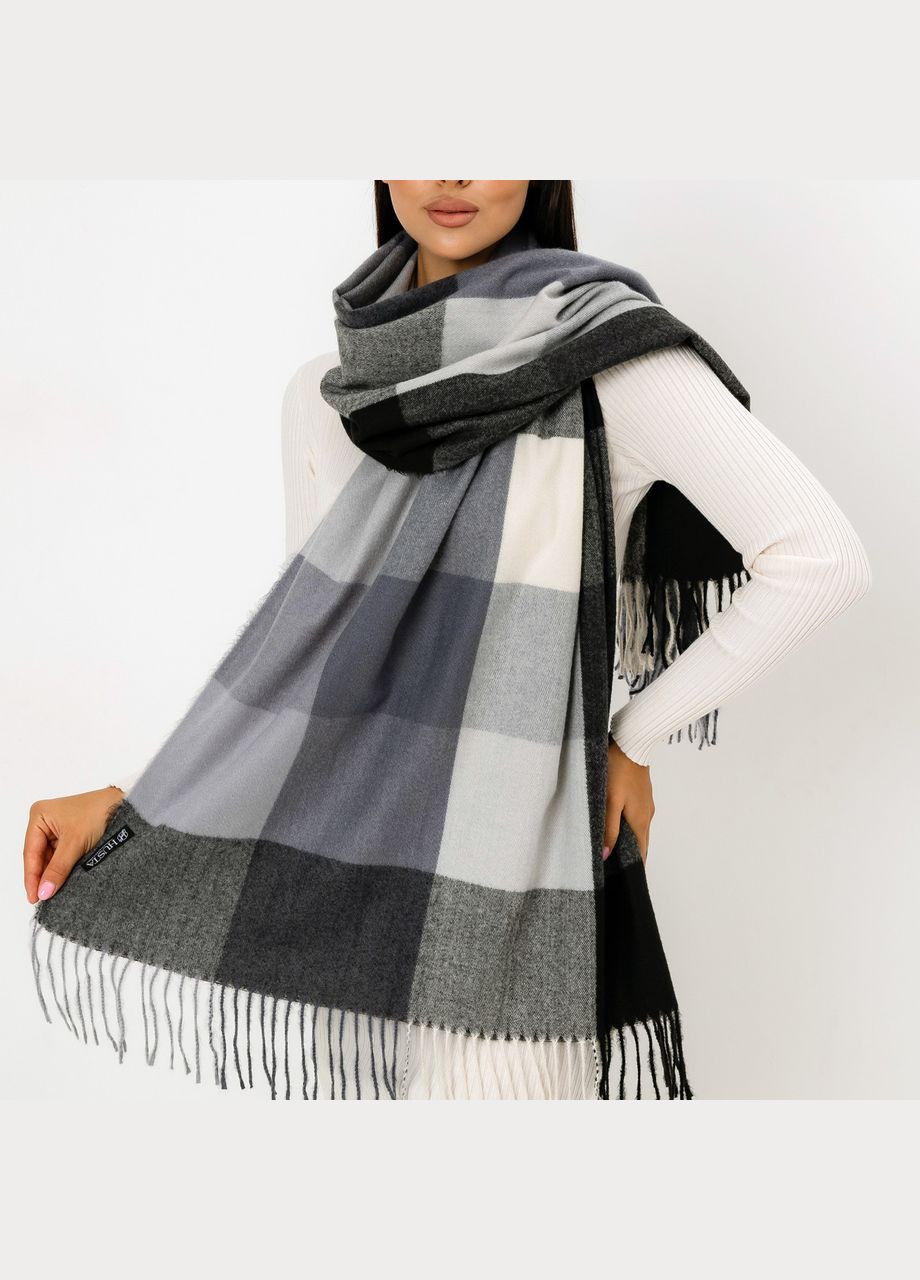 Кашемировый шарф в клеточку "Лана" 138005 Cashmere (322502051)