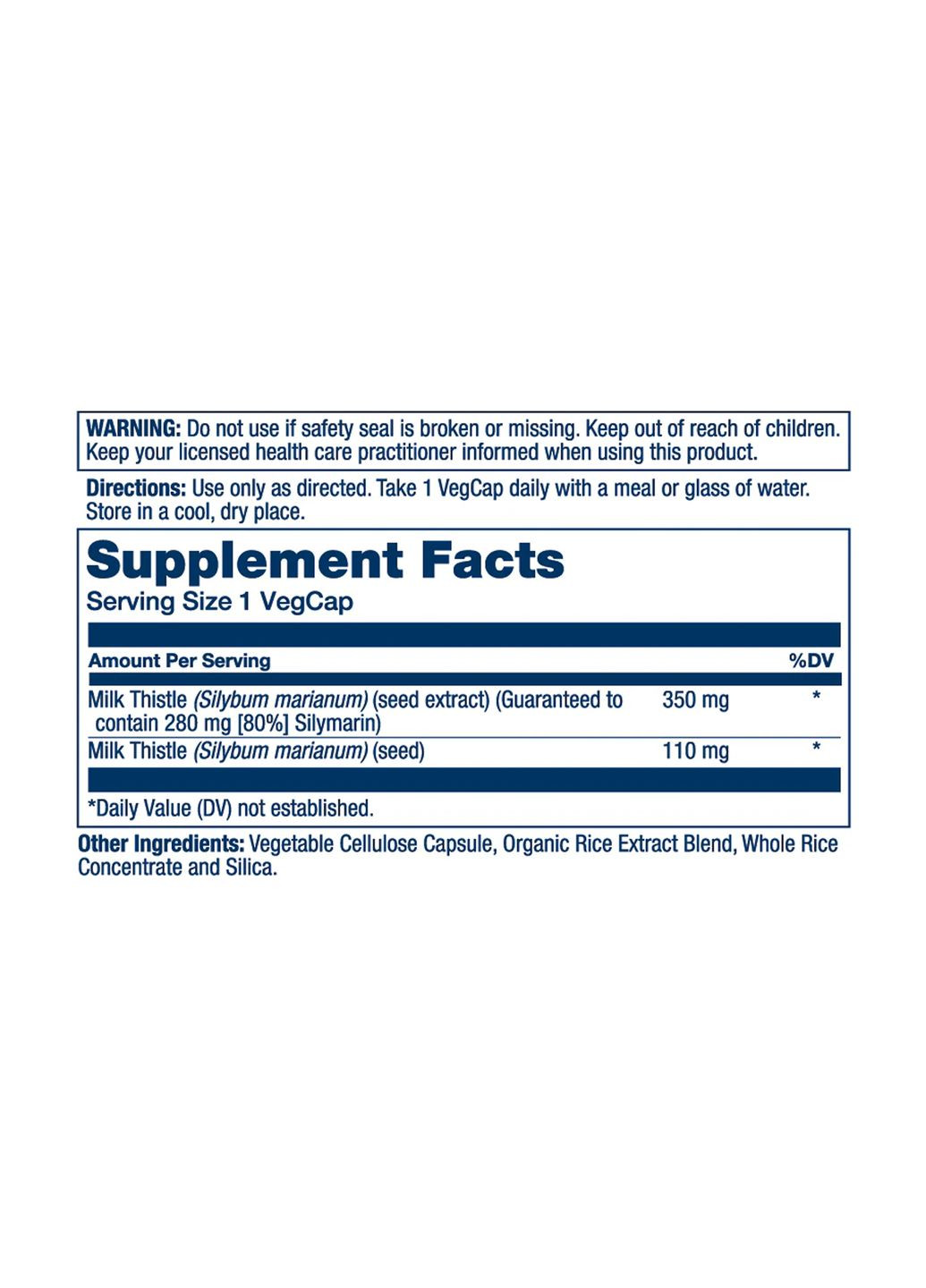 Екстракт насіння розторопші 350 мг для здоров'я печінки 30 капсул вегетаріанських Solaray (367958239)