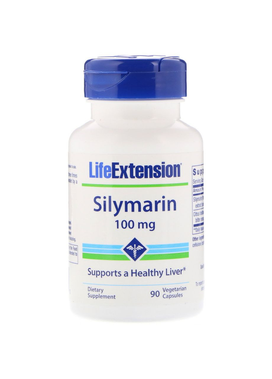 Силимарин, 100 мг, 90 капсул Life Extension (366734302)