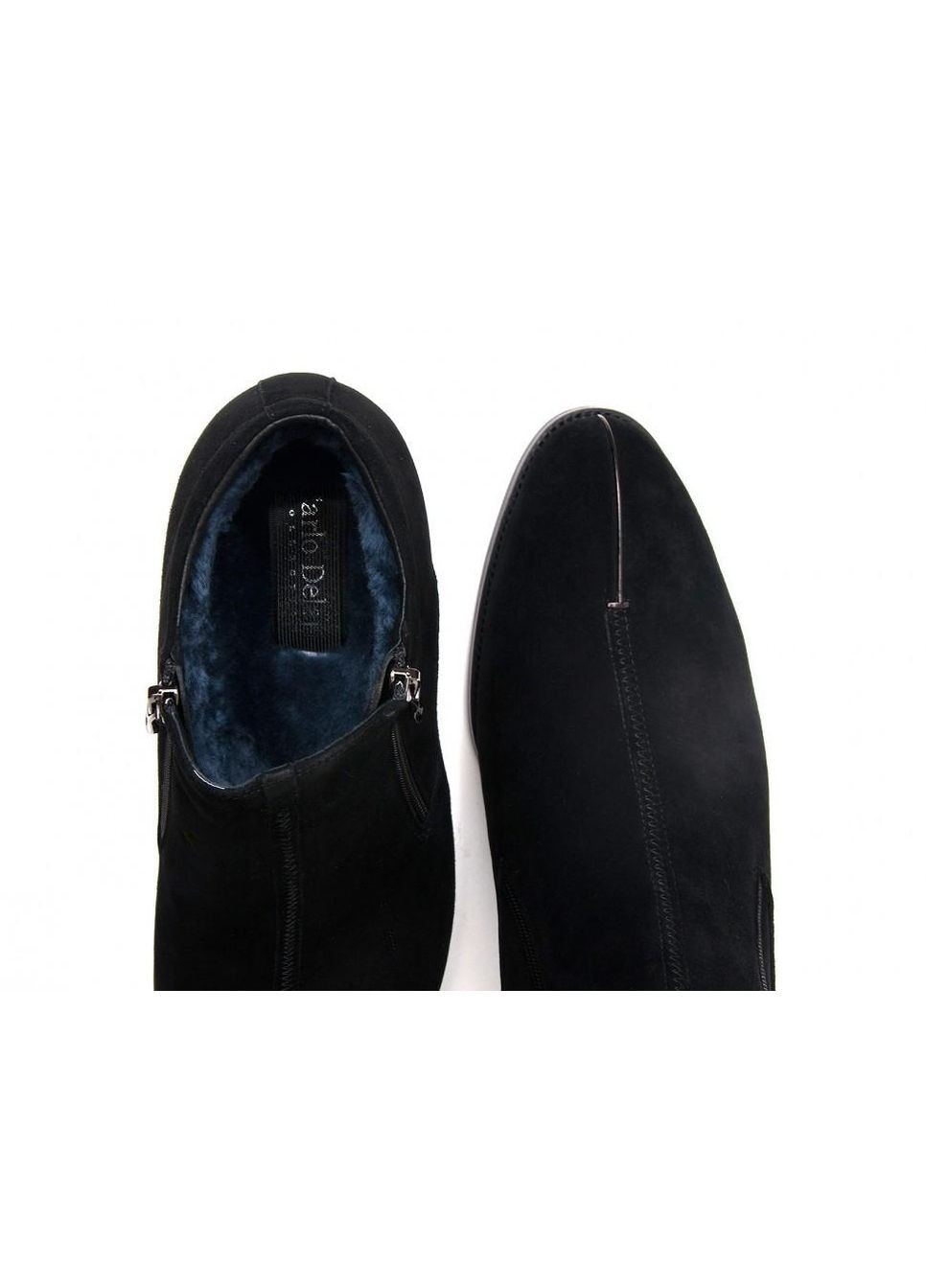 Черные зимние ботинки 7134264 38 цвет черный Carlo Delari