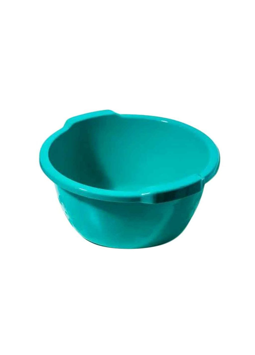 Миска 28л "Незабудка" п/п бірюза Полімерагро (363327264)